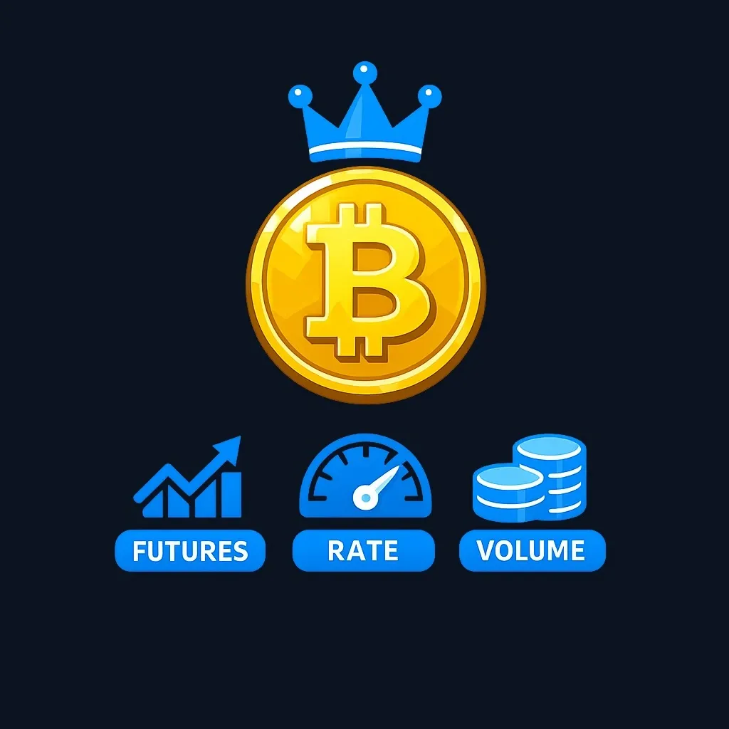 Diagram showing Bitcoin's position as the leading cryptocurrency benchmark