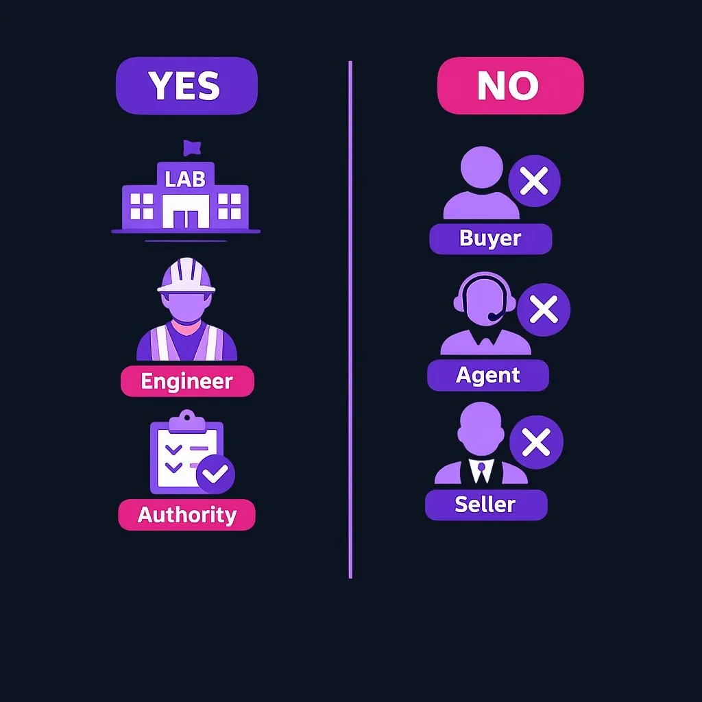 Comparison of approved versus prohibited water sample collectors