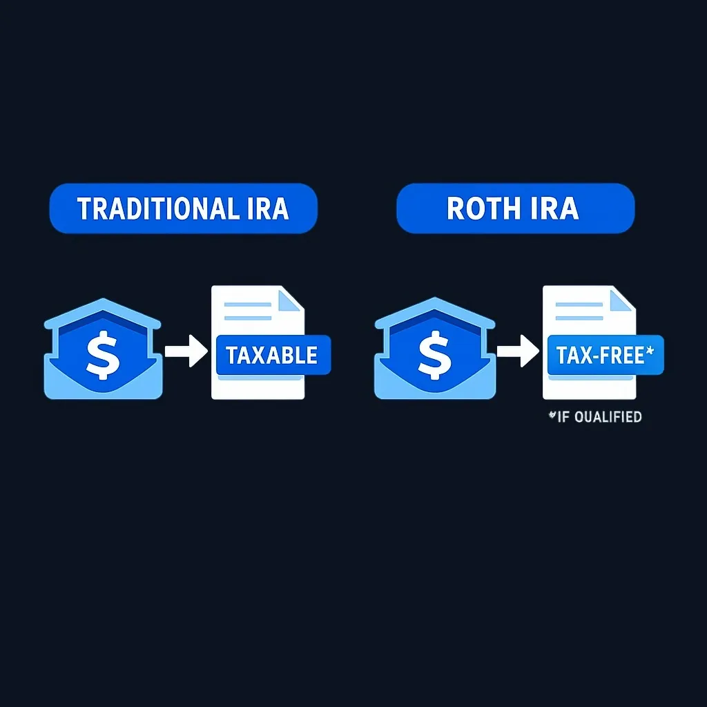 Tax comparison between traditional and Roth inherited IRA distributions