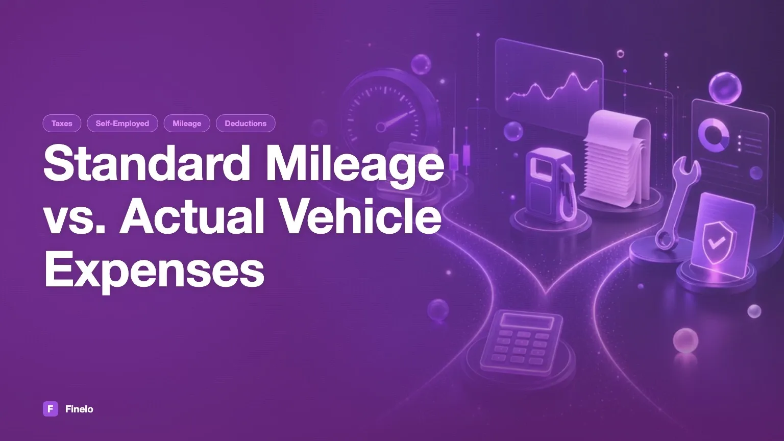 Standard mileage vs. actual vehicle expenses — Finelo Blog