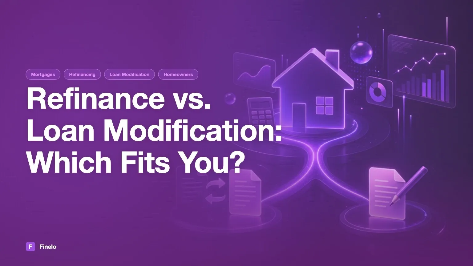 Refinance vs. loan modification — Finelo Blog