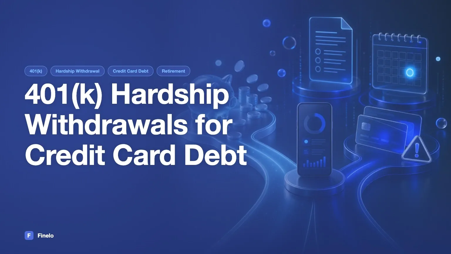 401(k) Hardship Withdrawals for Credit Card Debt: What You Should Know — Finelo Blog