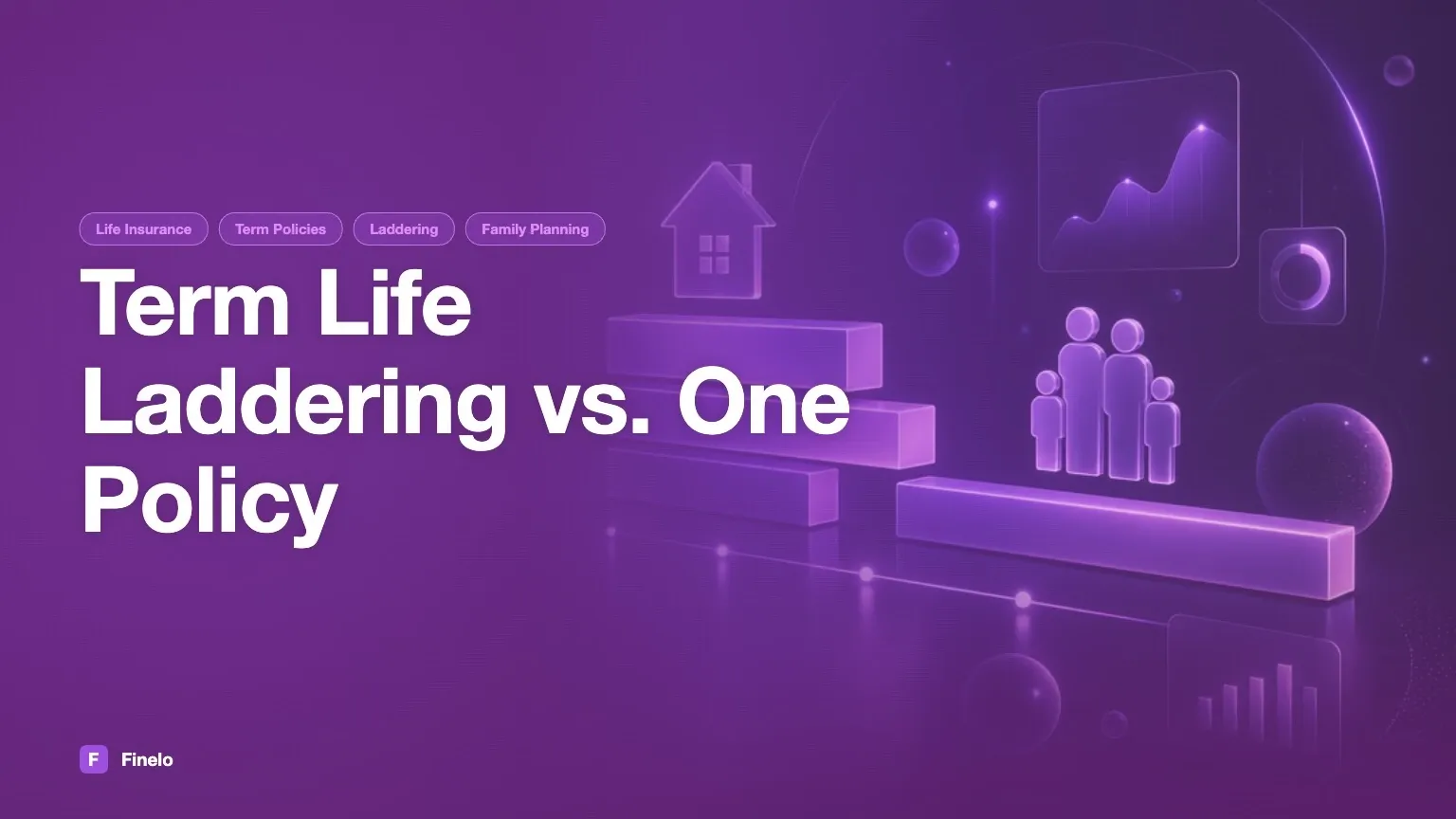 Term life insurance laddering vs. one policy — Finelo Blog