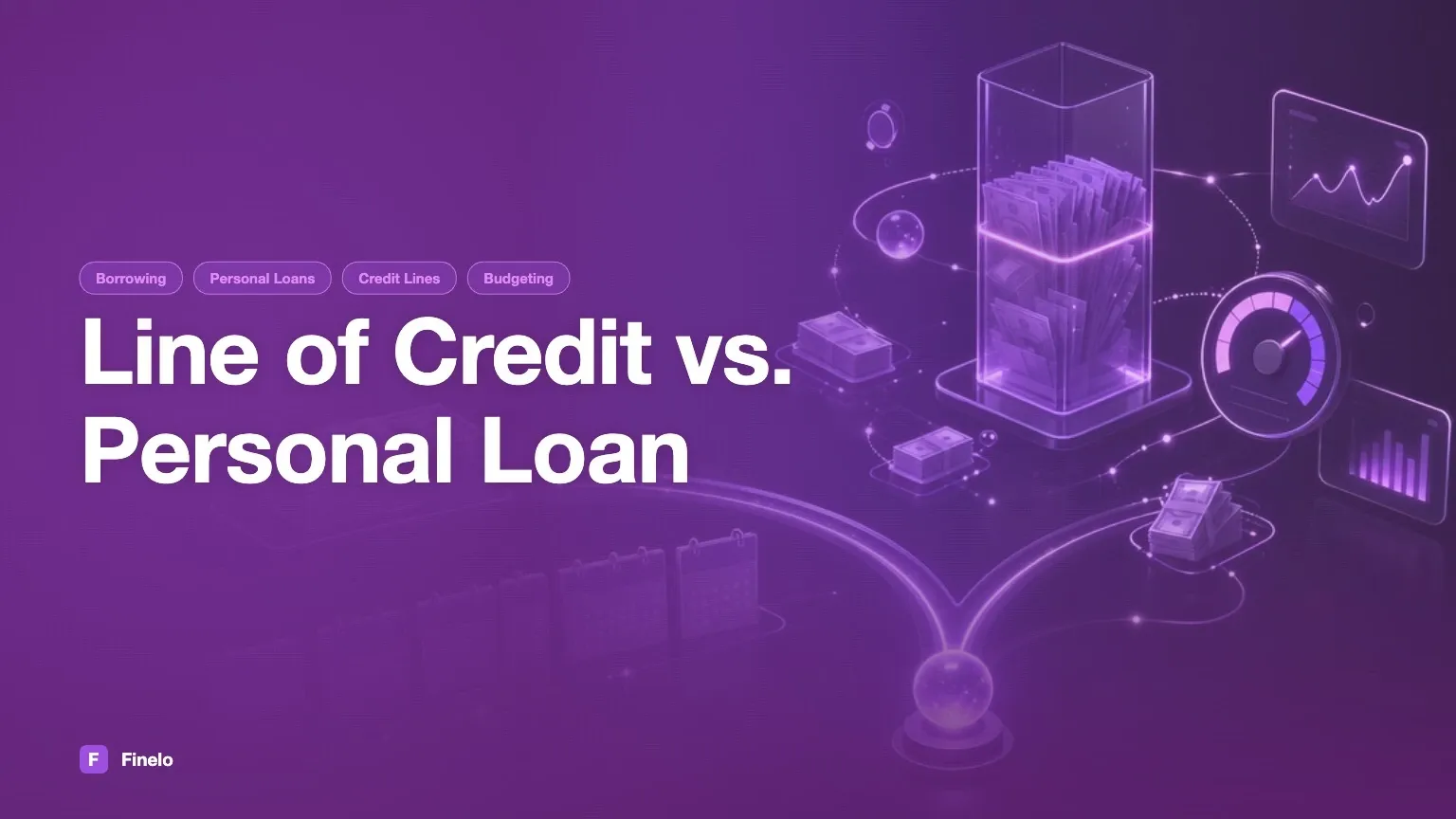 Personal line of credit vs. personal loan — Finelo Blog