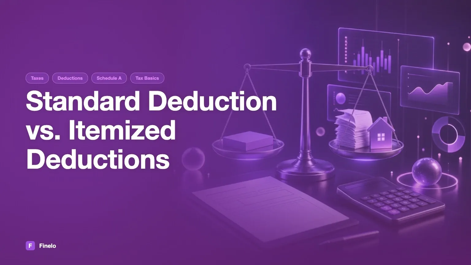 Standard deduction vs. itemized deductions — Finelo Blog