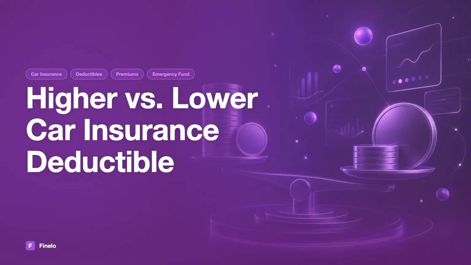 Higher vs. lower car-insurance deductible — Finelo Blog
