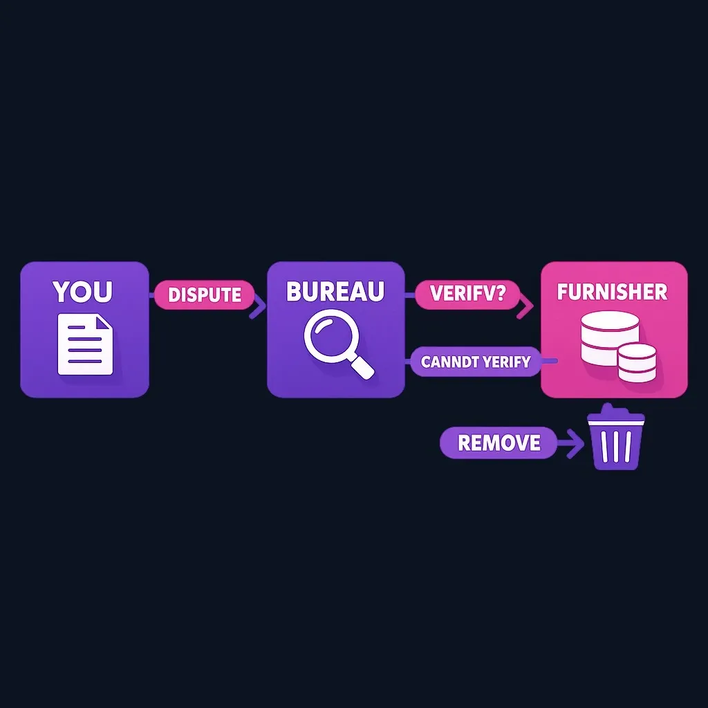 Dispute process flow diagram