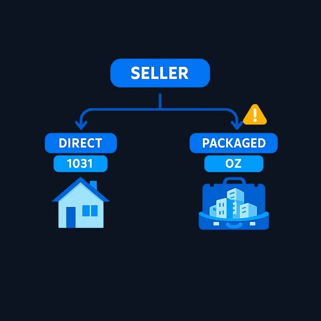 Decision tree example showing how investor priorities determine which path to explore