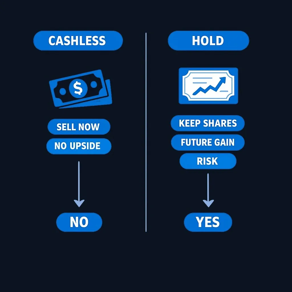 Comparison of cashless versus traditional exercise methods