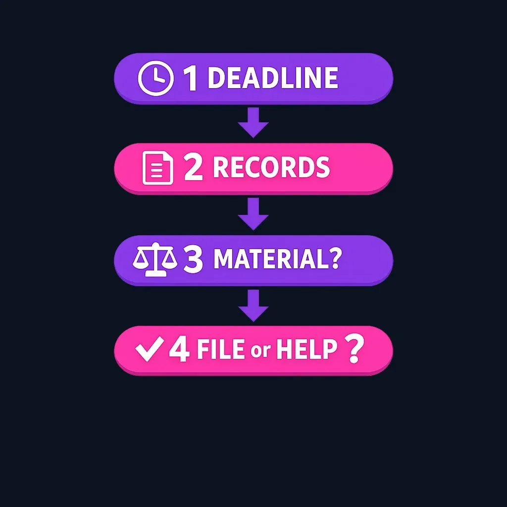 Four-step decision framework for filing without a 1099